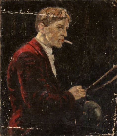 Portrait of a Man Smoking | Art UK