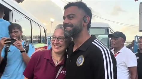 Da Silva's Mother Got Emotional After Meeting Kohli | Watch Video