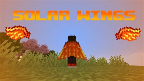 Solar Wings from Terraria! Minecraft Texture Pack