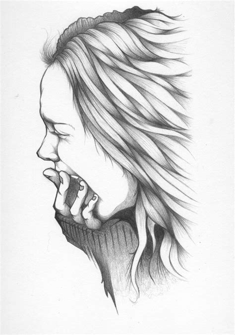 Emotional Drawing, Pencil, Sketch, Colorful, Realistic Art Images ...