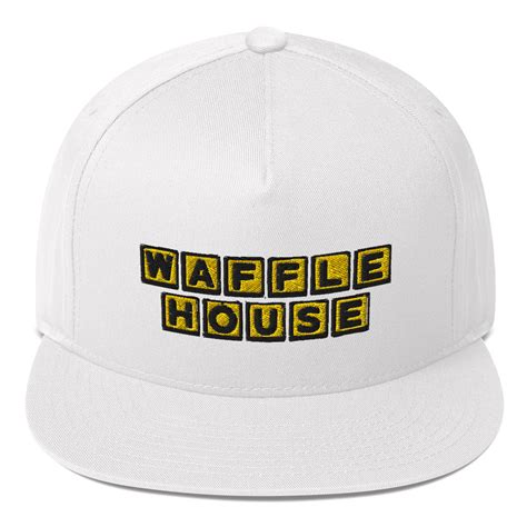 Waffle hous hat / waffle house Flat Bill Cap - Hats