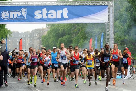 Edinburgh Marathon Festival 2022 - Running in Potterrow, Edinburgh, UK ...