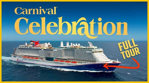 Take A Tour Of The BRAND NEW Carnival Celebration Cruise Ship - YouTube