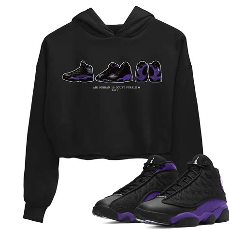 Jordan 13 Court Purple | Air Jordan 13 Prelude Women's Shirts | SNRT ...