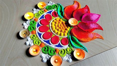 91+ Beautiful Rangoli Designs Ideas for Gudi Padwa 2020