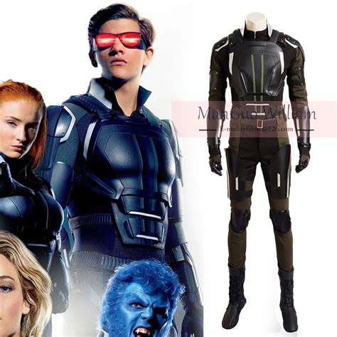 X Men: Apocalypse cyclops cosplay costumes Halloween Cosplay Costume ...