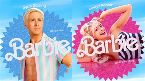 Margot Robbie And Ryan Gosling Look Dreamy In Barbie's Latest Posters ...