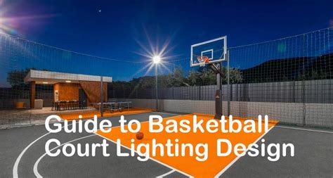 Guide to Basketball Court Lighting Design | MKLIGHTS