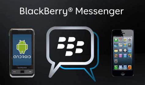 BlackBerry Messenger in Android and iPhone