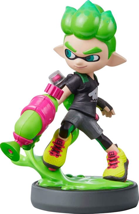 Nintendo amiibo Figure (Splatoon Inkling Boy) AMIIBO SPLATOON 2 INKLING ...