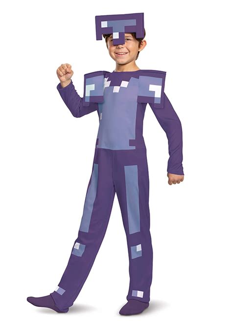 Minecraft Enchanted Diamond Armor Classic Costume for Kids