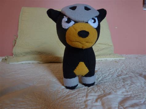 Houndour plushie by Plush-Lore on DeviantArt