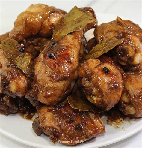 Chicken Adobo Recipe – Adobong Manok - Yummy Food Ph