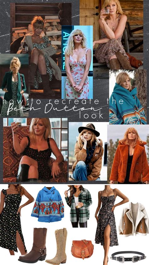 Steal the Look: How to Re-Create Beth Dutton Outfits… in 2023 | Boho ...