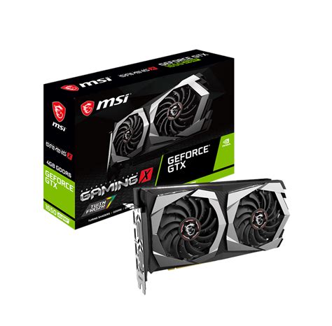 MSI GeForce GTX 1650 SUPER GAMING X - 4GB GDDR6 - Grafikkarte