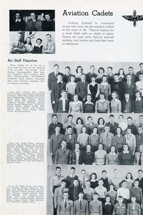 See You Next Year! High School Yearbooks from WWII : Burlington High ...