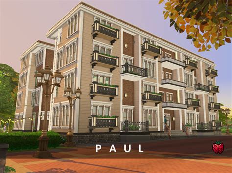 The Sims Resource - Paul - apartment building - no cc