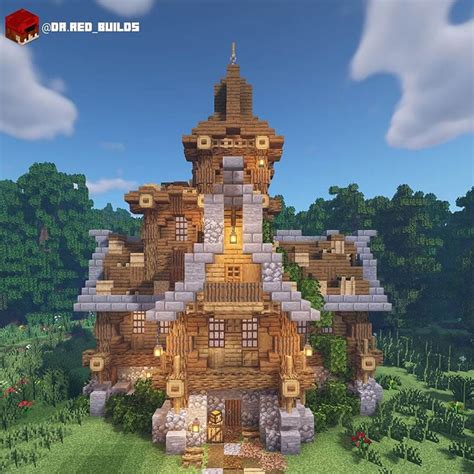 Minecraft Large Medieval House