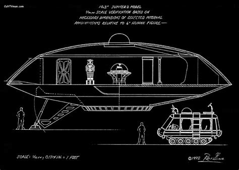 Ron Gross’s Jupiter 2 Blueprints – CultTVman's Fantastic Modeling