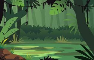 Cartoon Jungle Vector Art, Icons, and Graphics for Free Download