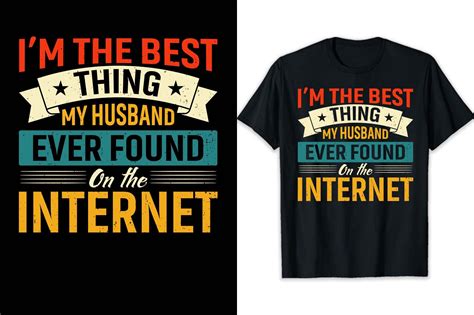 Wife Tshirt Design Funny Wife Husband Graphic by ElysiantArtUX ...