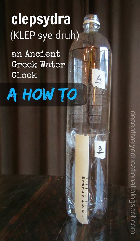 Relentlessly Fun, Deceptively Educational: How to Make a Water Clock ...