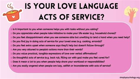 Acts of Service Love Language In Relationships