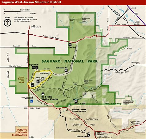 Map of Saguaro - Park JunkiePark Junkie