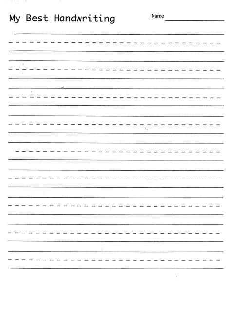 Handwriting Practice Sheet | Free handwriting worksheets, Handwriting ...