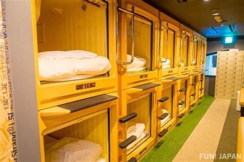 5 Fantastic Capsule Hotels in Tokyo