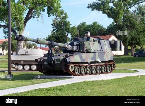 Fort Sill, Oklahoma - May 2016 US Army Field Artillery Museum outdoor ...