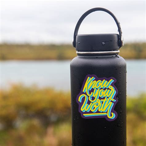 Custom Hydro Flask Stickers | Durable & Waterproof