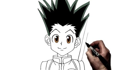 Gon Drawing Outline