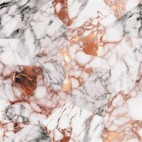 Premium Photo | A marble wall with a gold and black marble pattern.