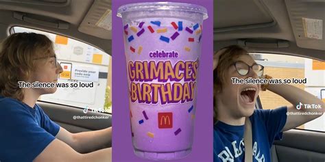 McDonald’s Customer Orders 5 Grimace Shakes, Worker is Silent