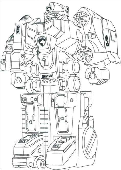 Cool Robot Coloring Pages PDF To Print For Kids - Coloringfolder.com