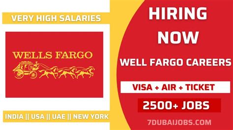 Wells Fargo Careers || Wells Fargo Openings || Urgent Hiring || Apply ...