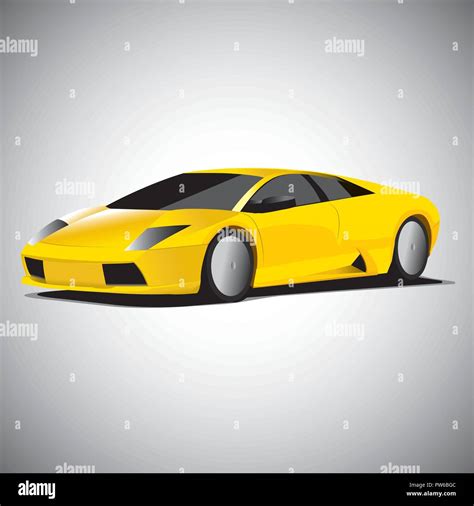 Realistic car vector illustration Stock Vector Image & Art - Alamy