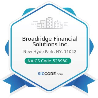 Broadridge Financial Solutions Inc - ZIP 11042