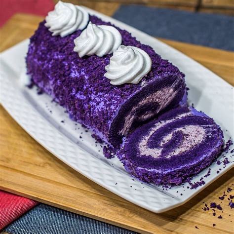 red ribbon ube cake philippines - Georgie Fair