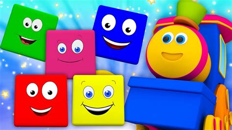 Bob On A Color Ride | Educational Song For Kids - YouTube