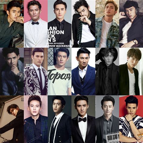 Famous Male Chinese Actors