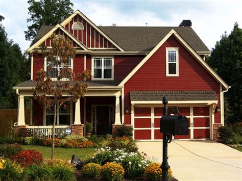 Red Roof House Paint Ideas - Sexy home