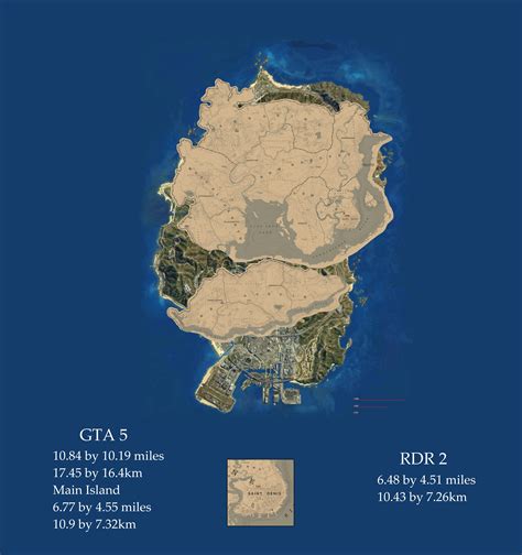 Gta V Map Size - Best Map of Middle Earth