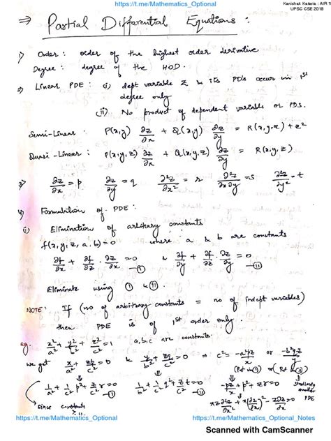 Partial Differential Equation | PDF | Rates | Mathematical Physics