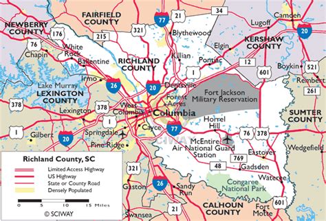 Richland County Map - Terminal Map