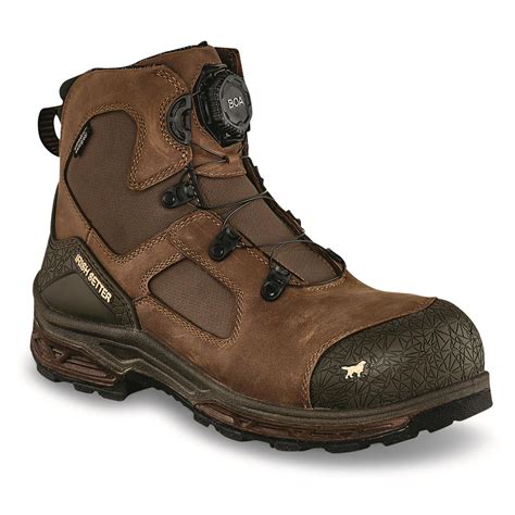 Irish Setter Men's Kasota Waterproof BOA 6" Safety Toe Work Boots ...