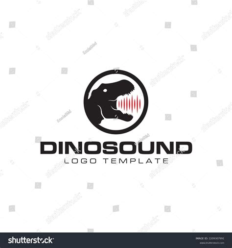 Roaring Tyrannosaurus T Rex Sound Spectrum Stock Vector (Royalty Free ...