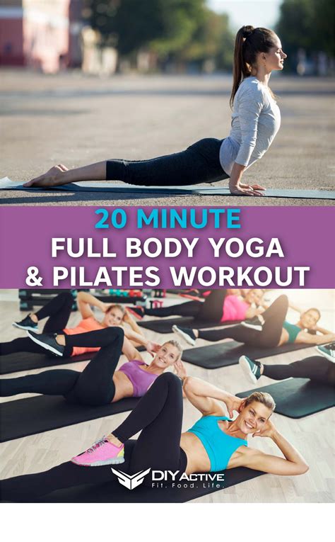 The Full Body Yoga Workout Routine For 20 Minutes | Pilates workout ...