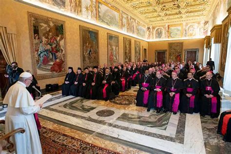 Pope Francis tells new bishops holiness is their ‘most urgent task ...